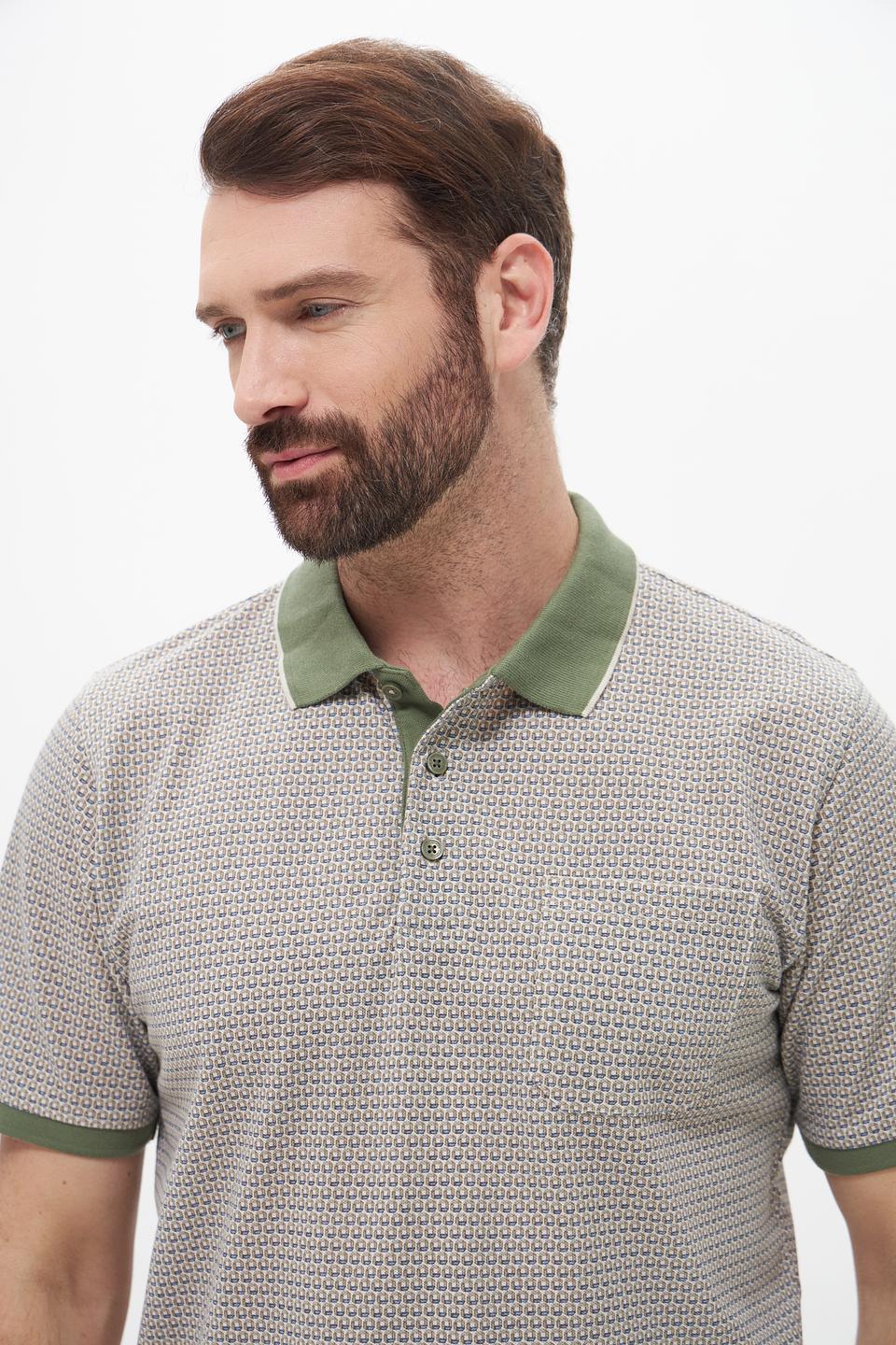 Поло Casa Moda с узором