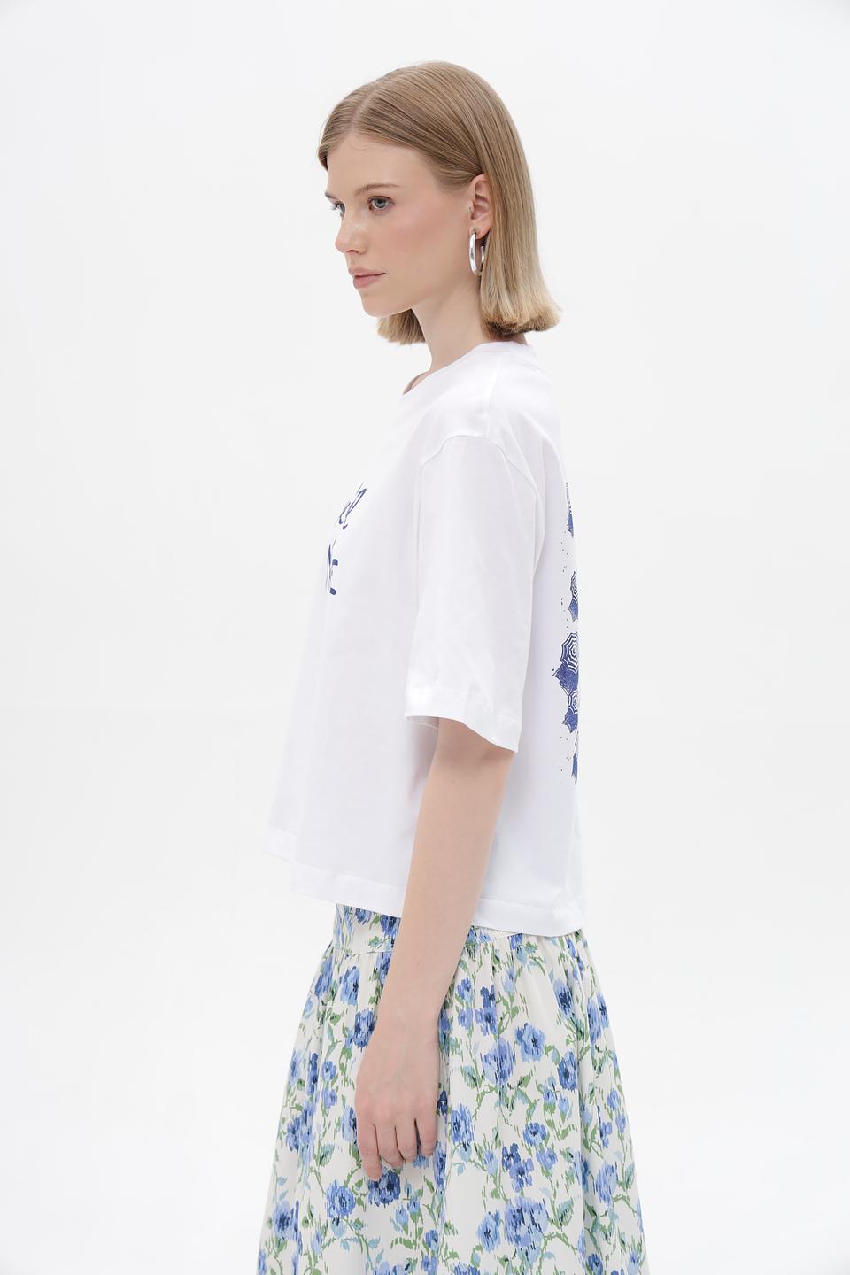 Футболка Rich and Royal с принтом