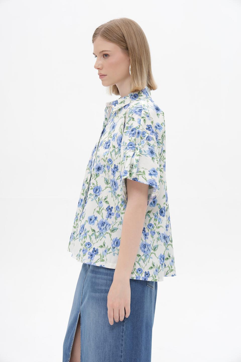 Блузка Rich and Royal с цветочным принтом
