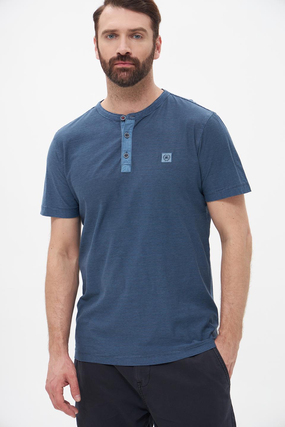 Футболка Lerros полосатая синяя