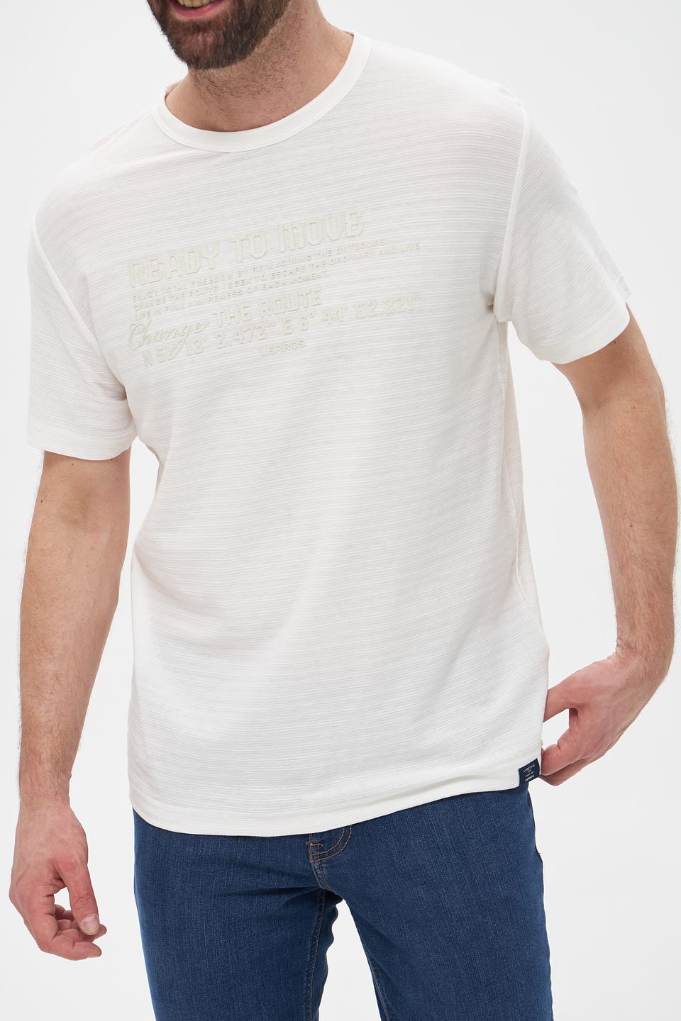 Футболка Lerros с принтом белая