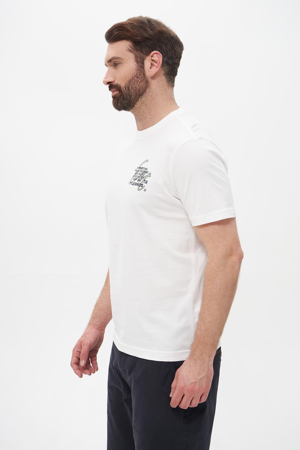 Футболка Lerros с принтом белый