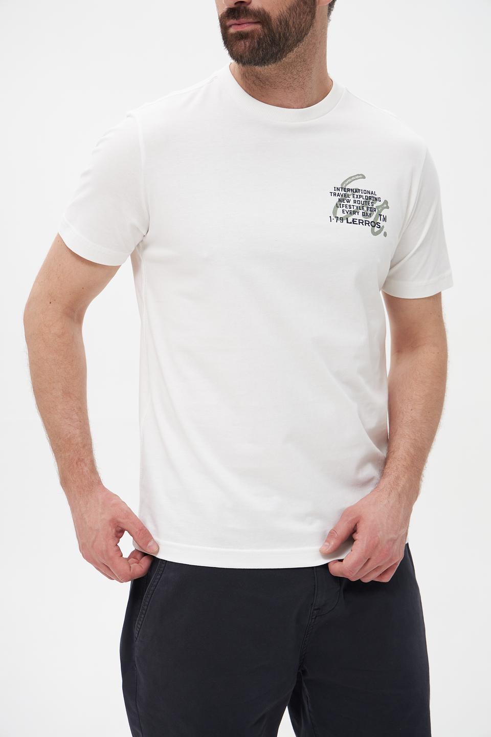 Футболка Lerros с принтом белый