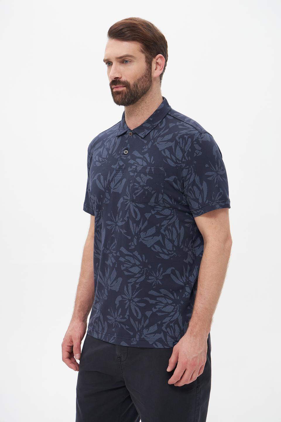 Поло Lerros с принтом