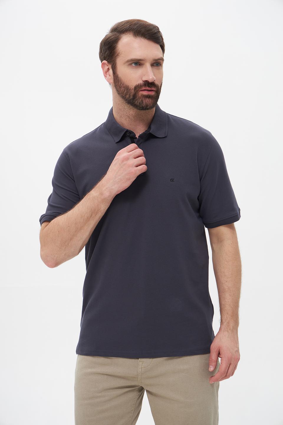 Поло Casa Moda men тёмно-синее