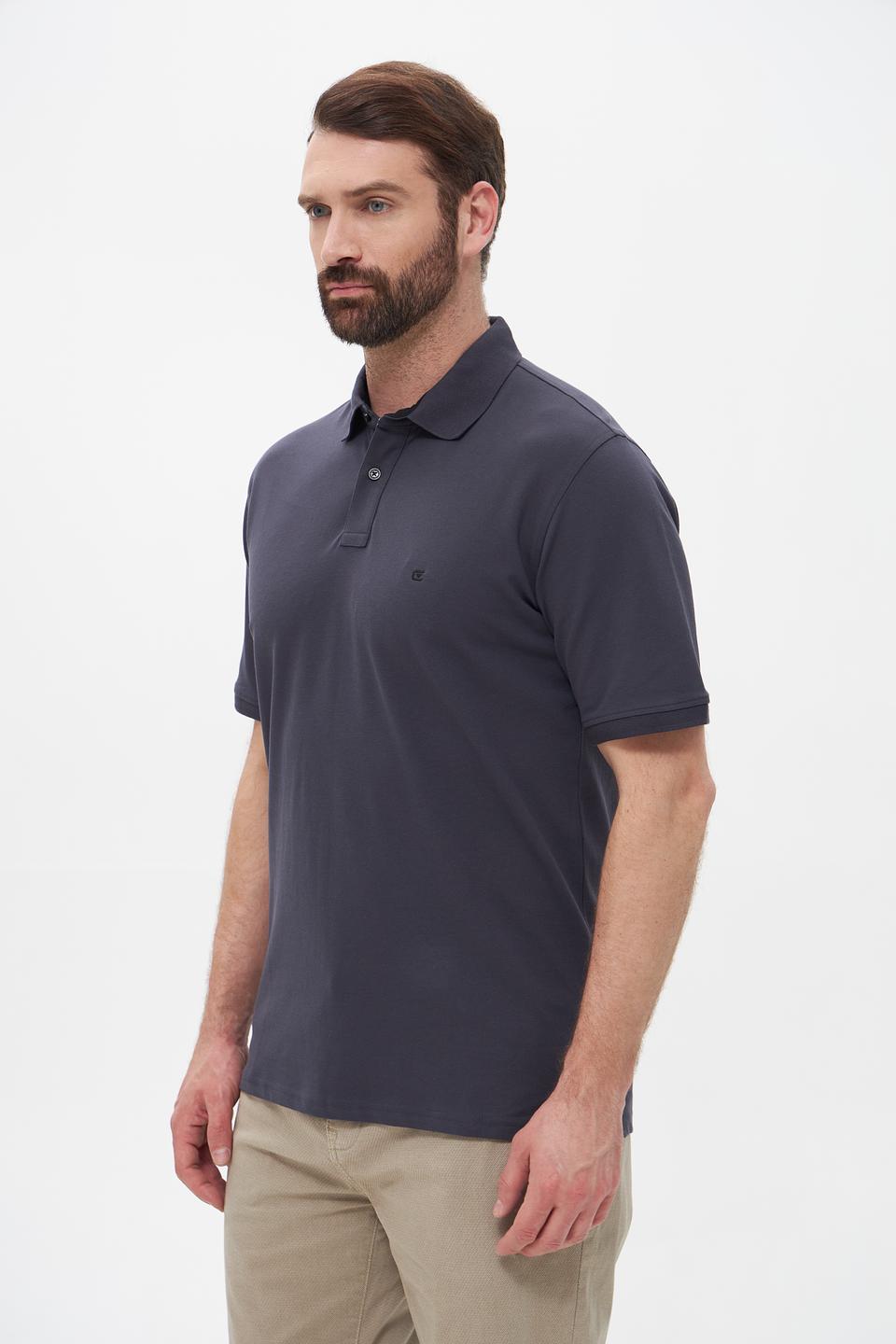 Поло Casa Moda men тёмно-синее