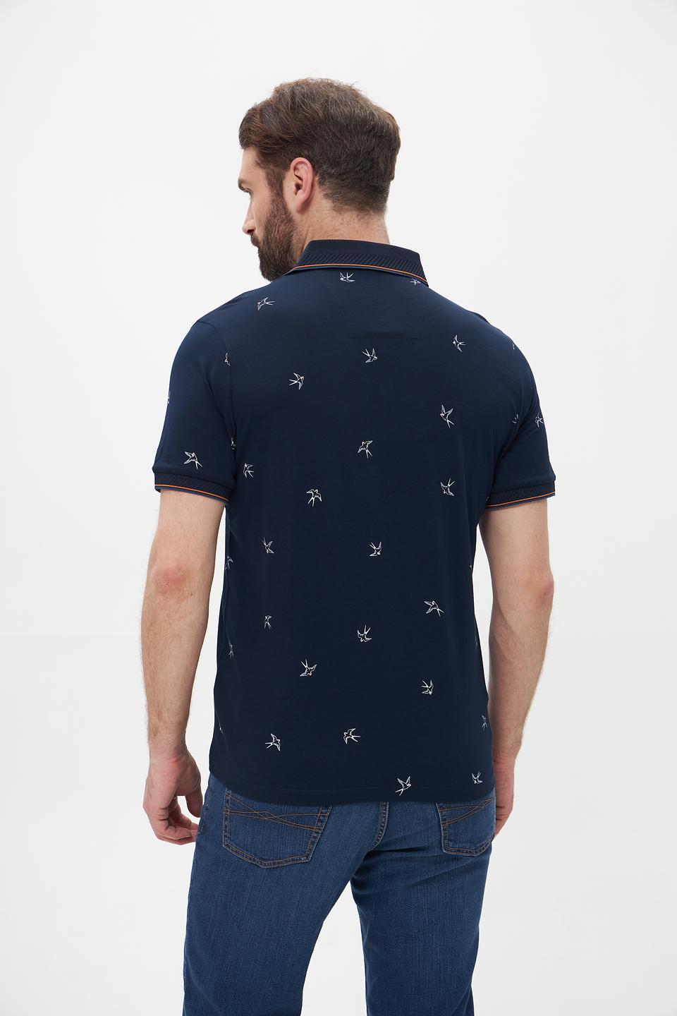 Поло Monte Carlo с принтом птиц