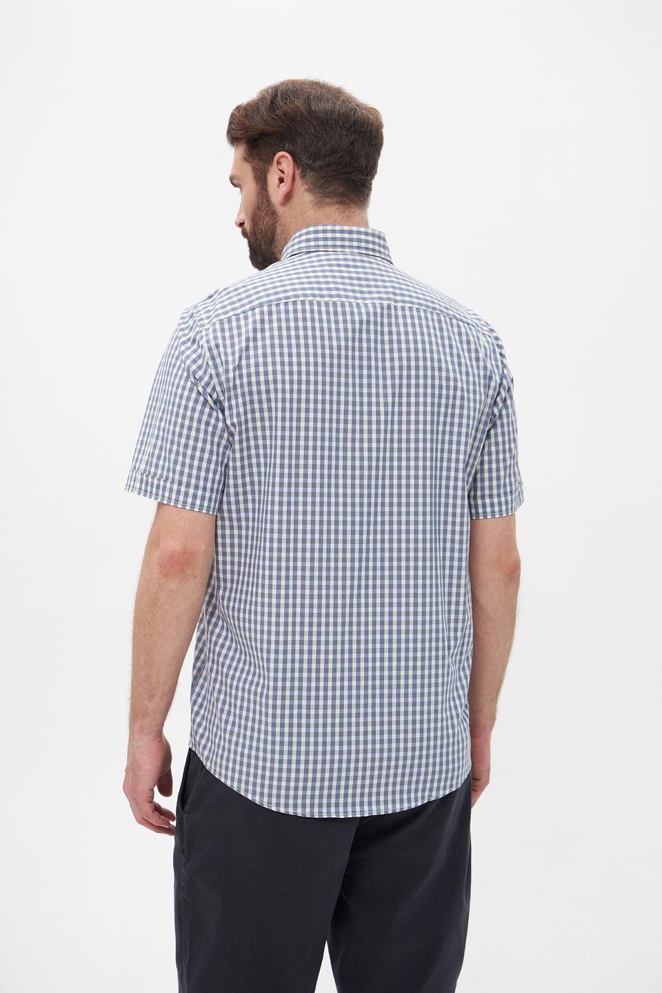 Рубашка кр-рукав Casa Moda в клетку