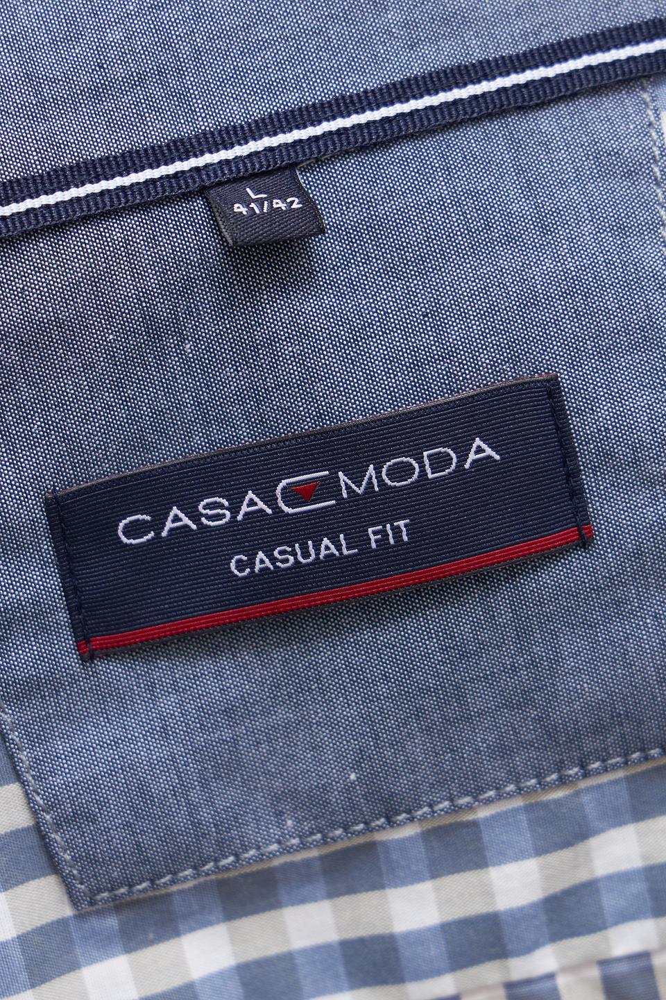 Рубашка кр-рукав Casa Moda в клетку