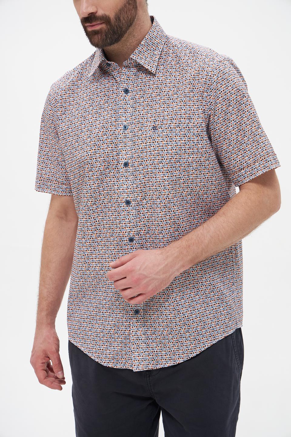 Рубашка кр-рукав Casa Moda в клетку