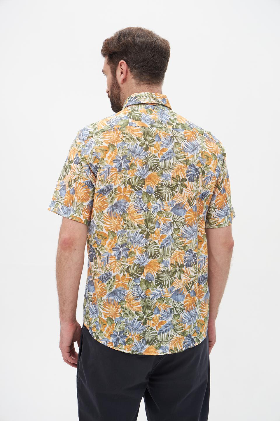 Рубашка кр Casa Moda с принтом