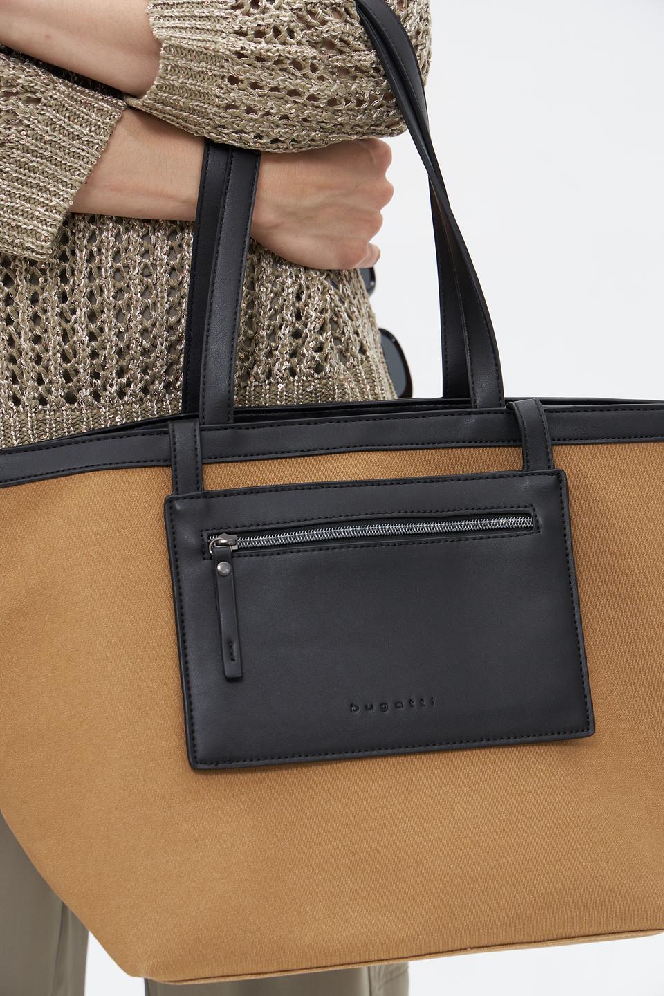 Сумка Bugatti бежевая