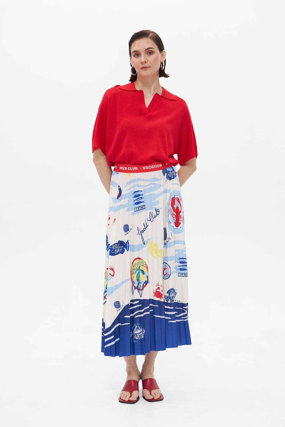 Юбка Miss Lagotte с принтом