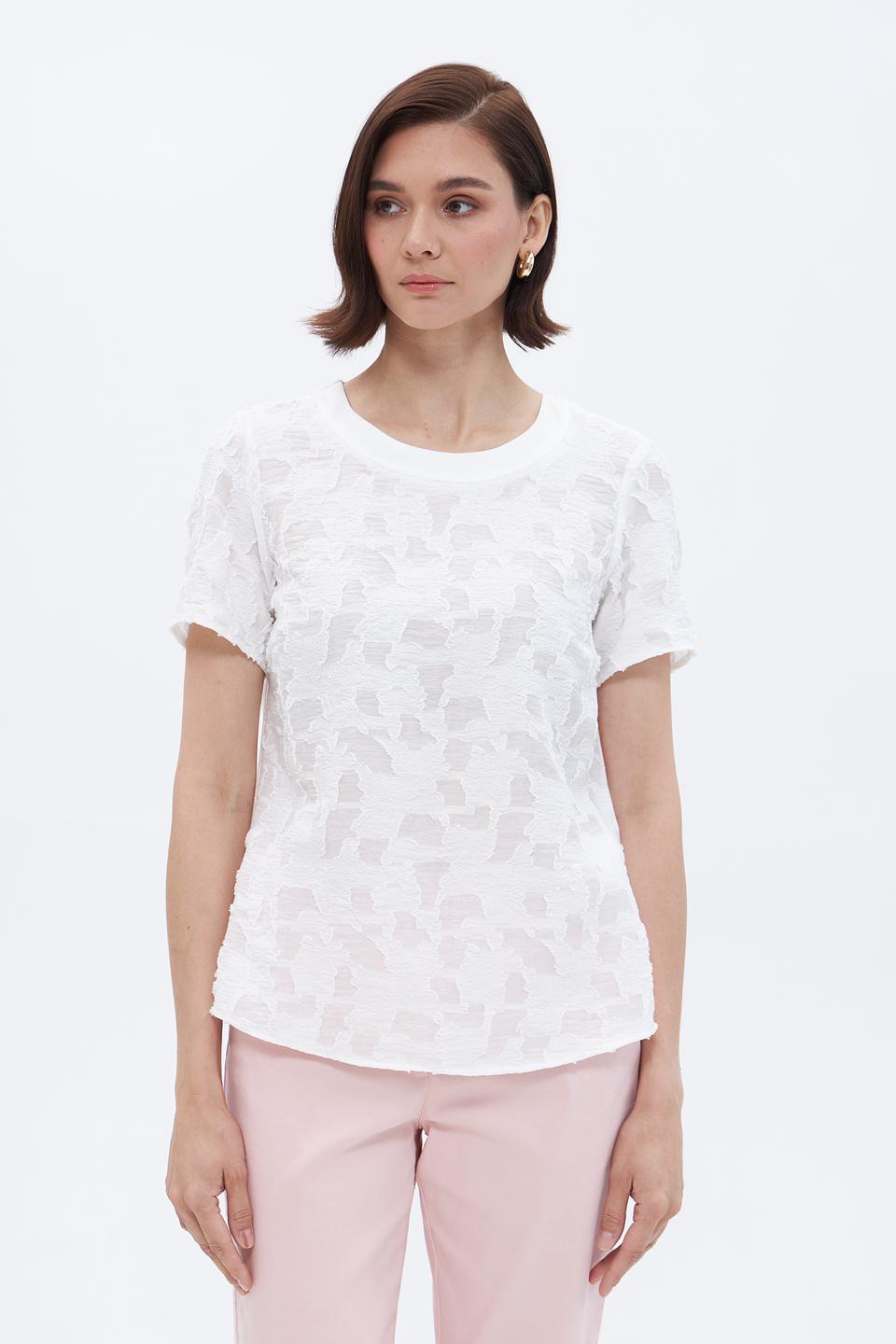 Блузка Bianca с цветочным принтом