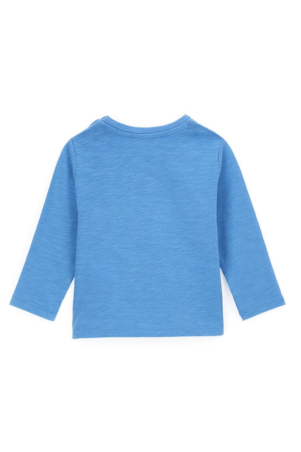 Лонгслив Original Marines синий с принтом