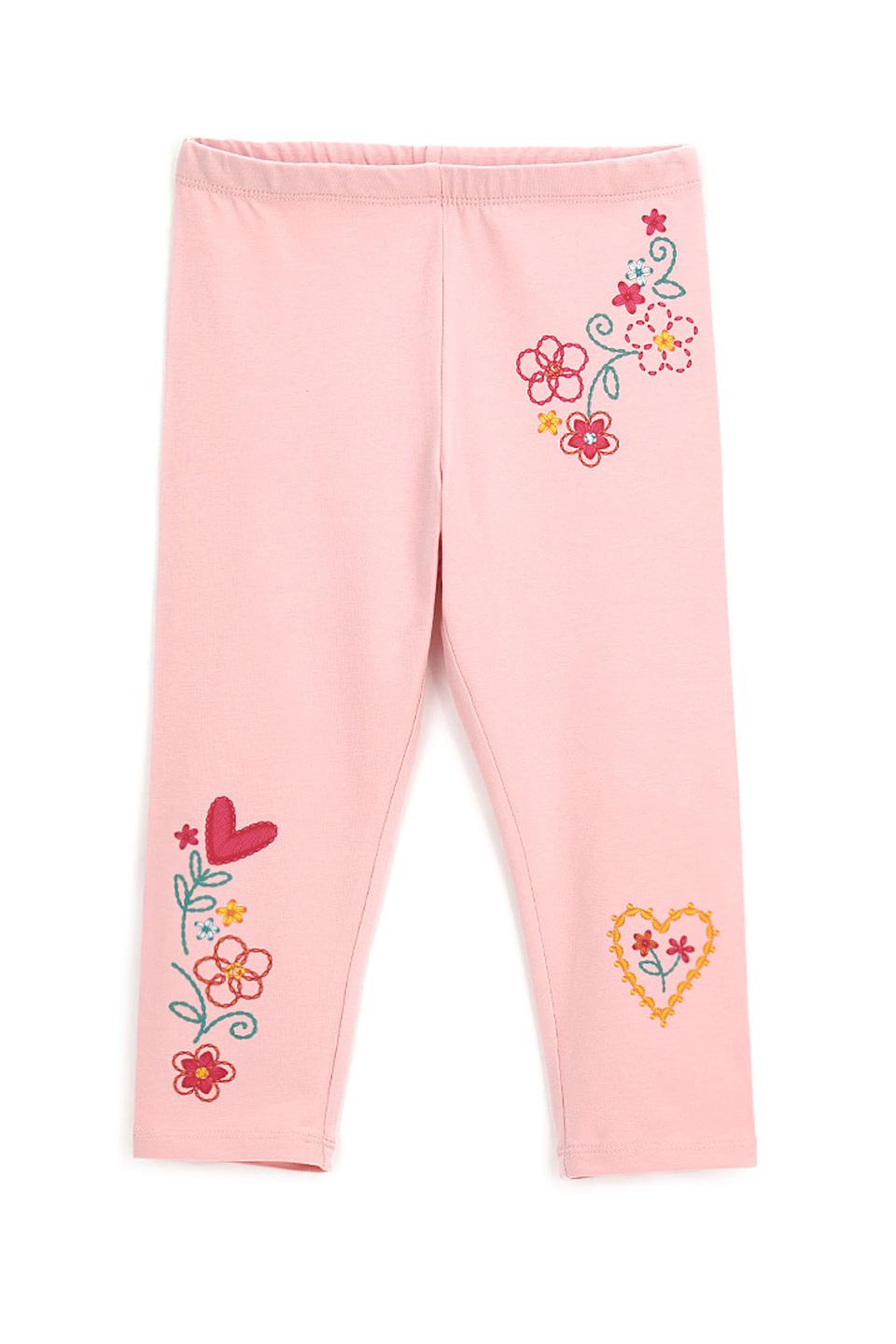 Джинсы Original Marines розовые с вышивкой