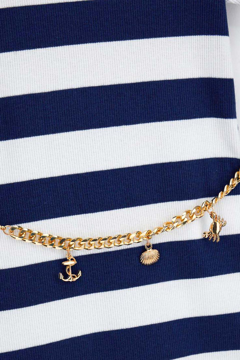 Платье Original Marines в полоску синее