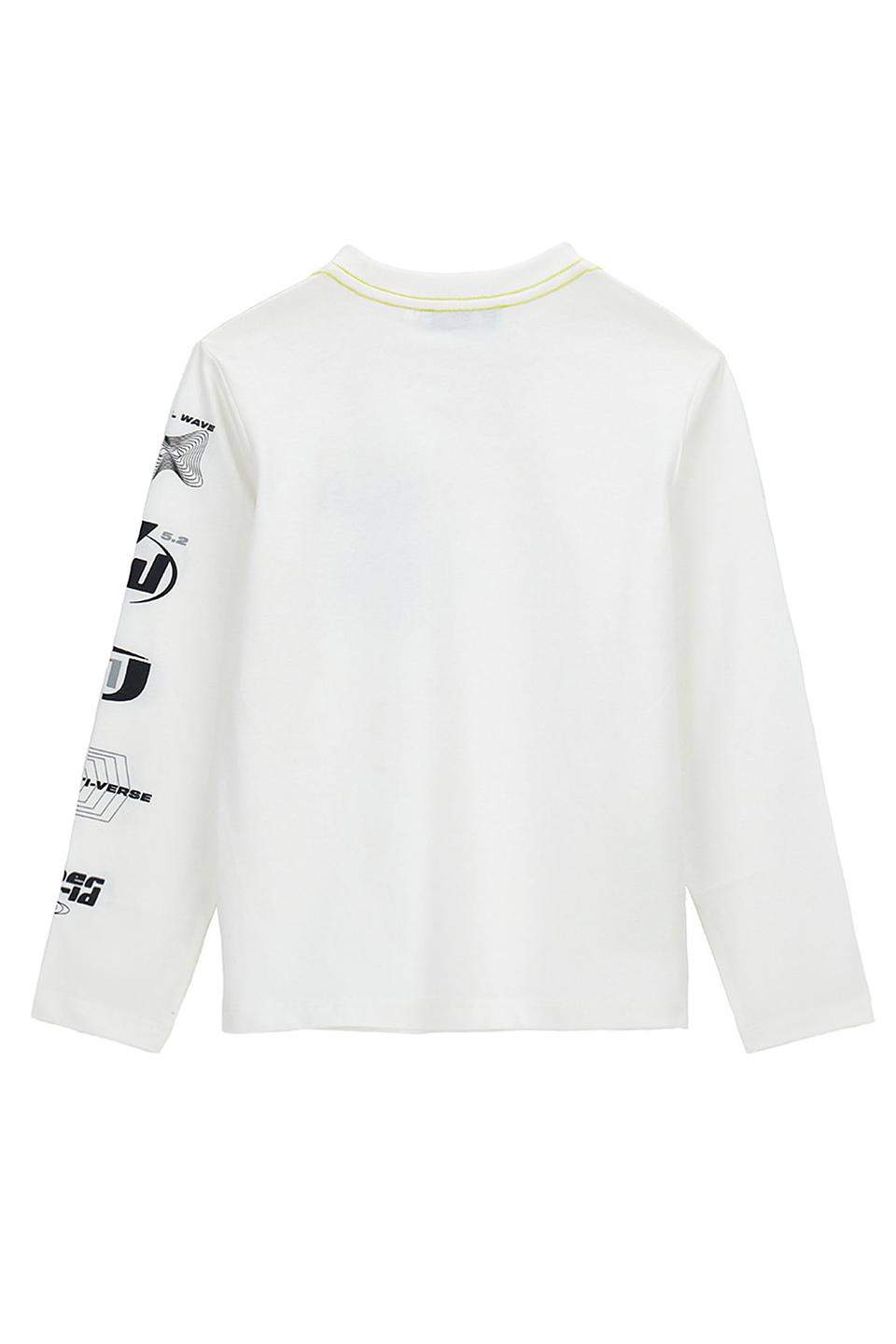 Лонгслив Original Marines белый с принтом