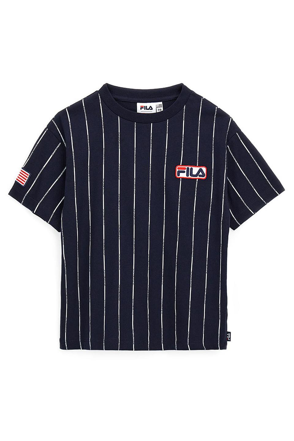 Футболка Fila в полоску синяя