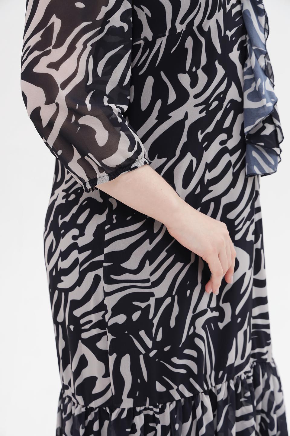 Платье Betty and Co принт зебра
