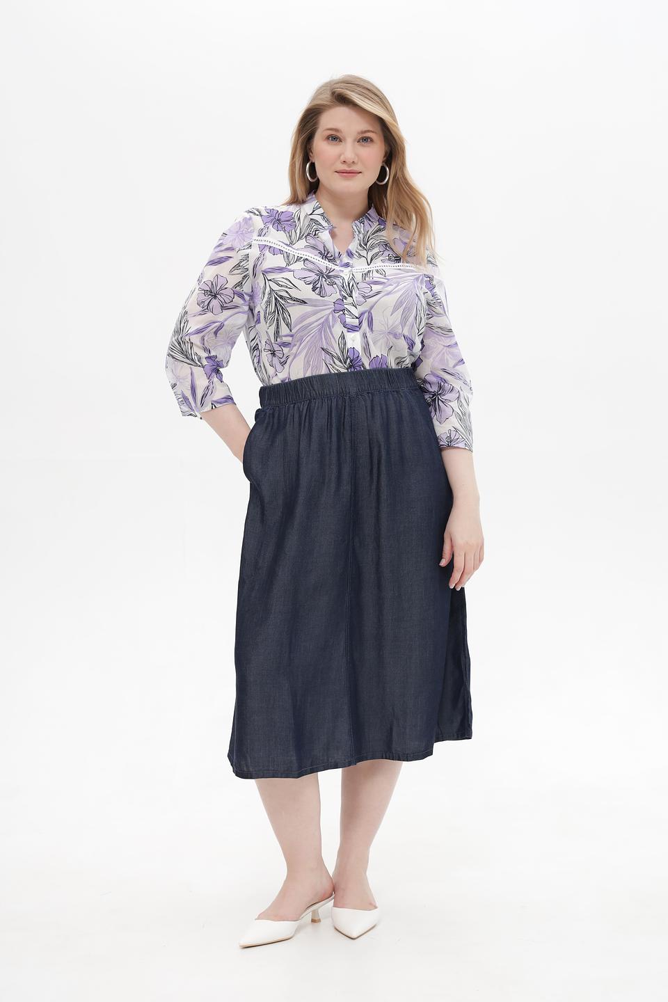 Юбка Samoon джинсовая