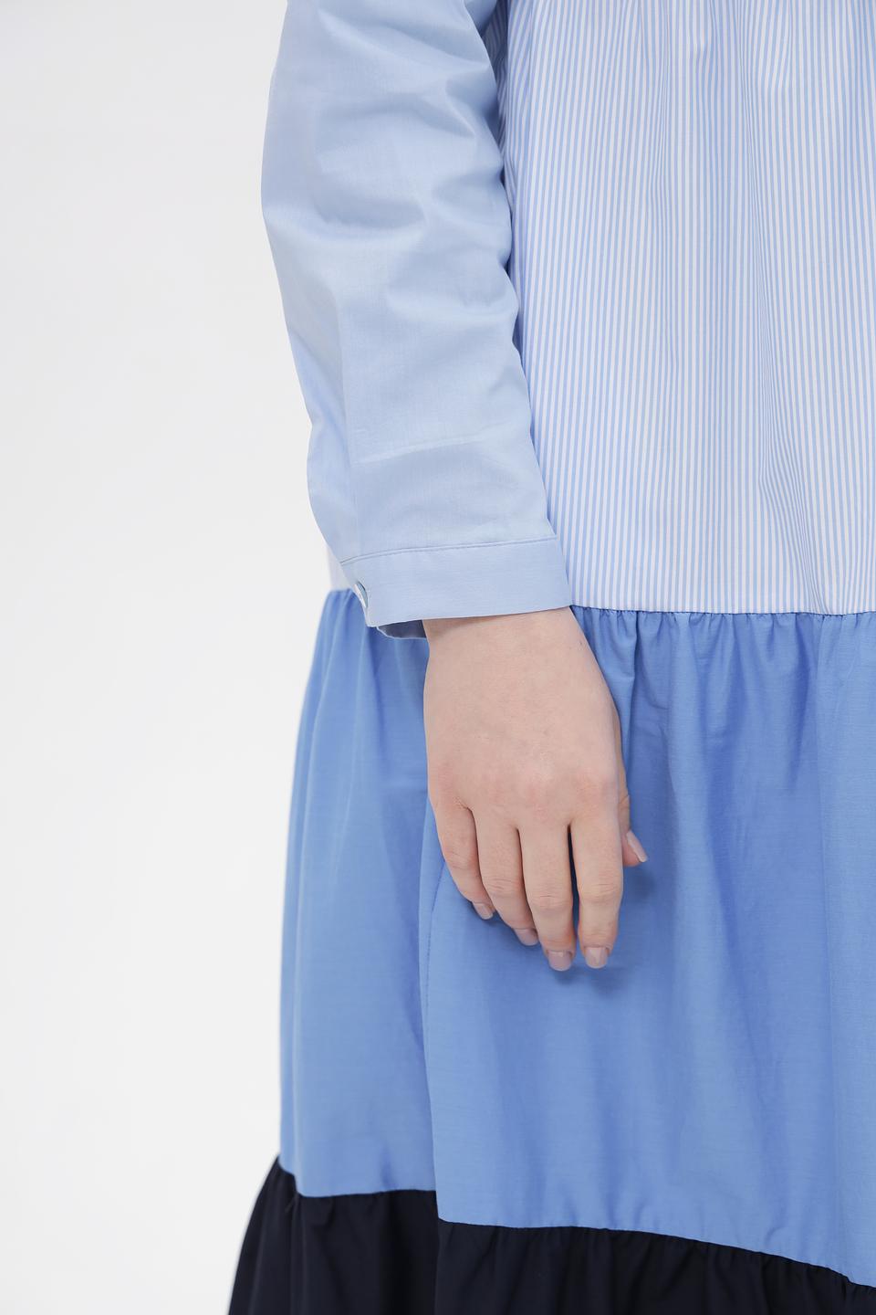 Платье Tuzzi многослойное голубое