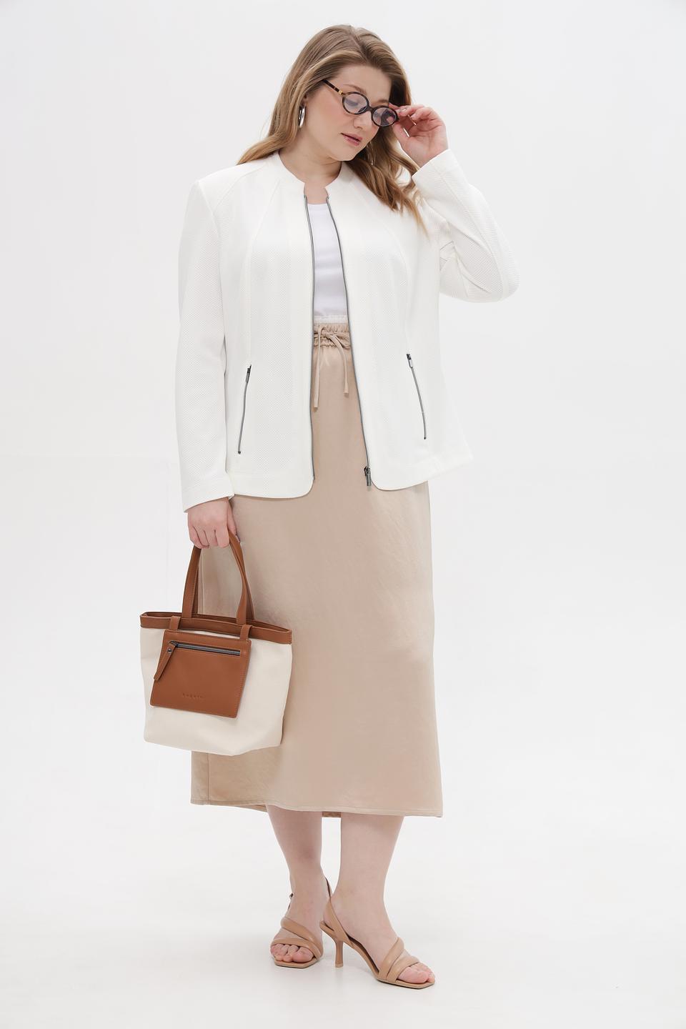 Топ Margittes базовый белый