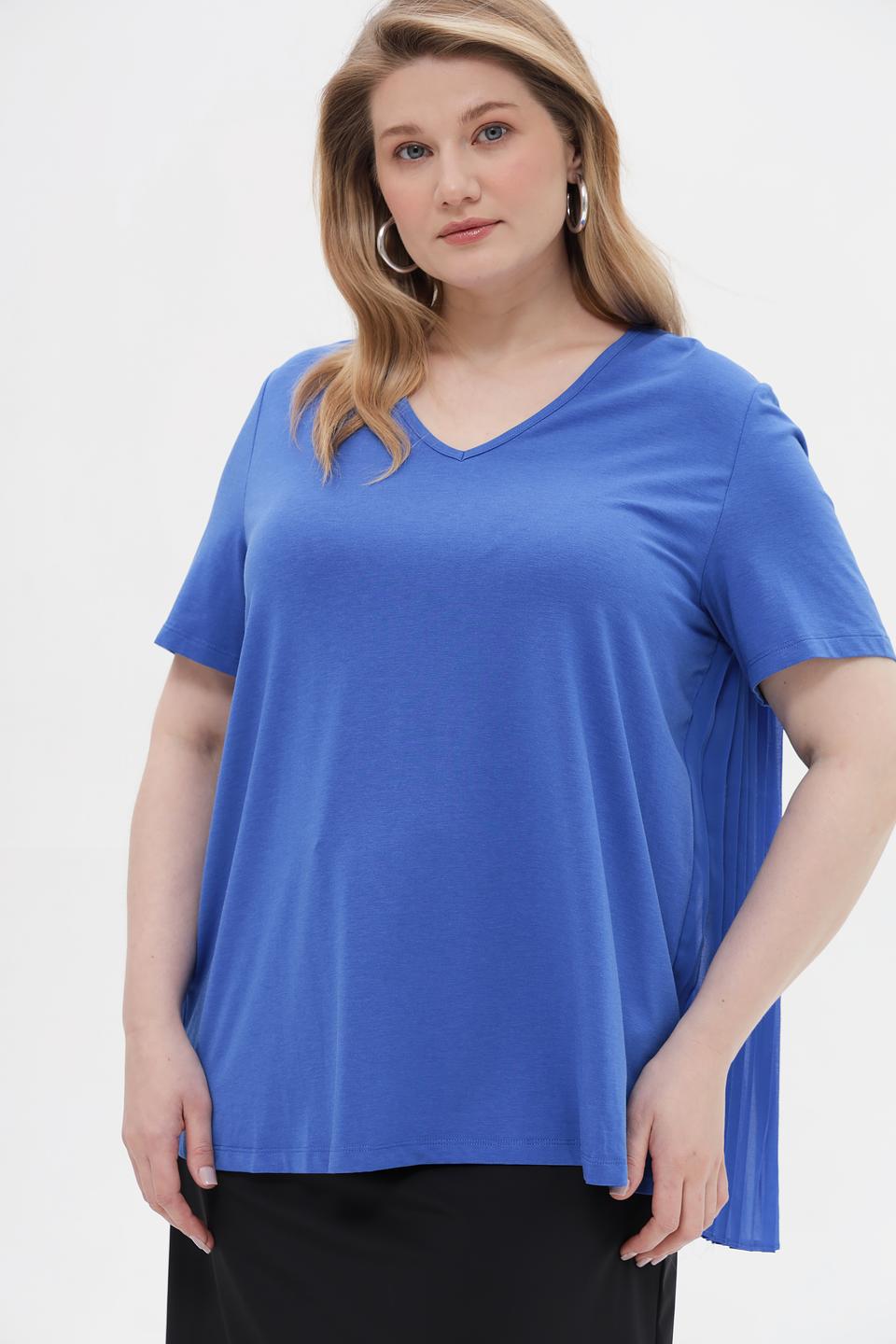 Блуза Samoon женская синяя