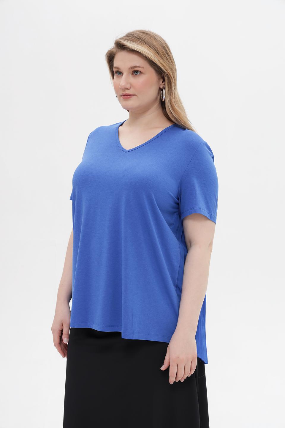 Блуза Samoon женская синяя