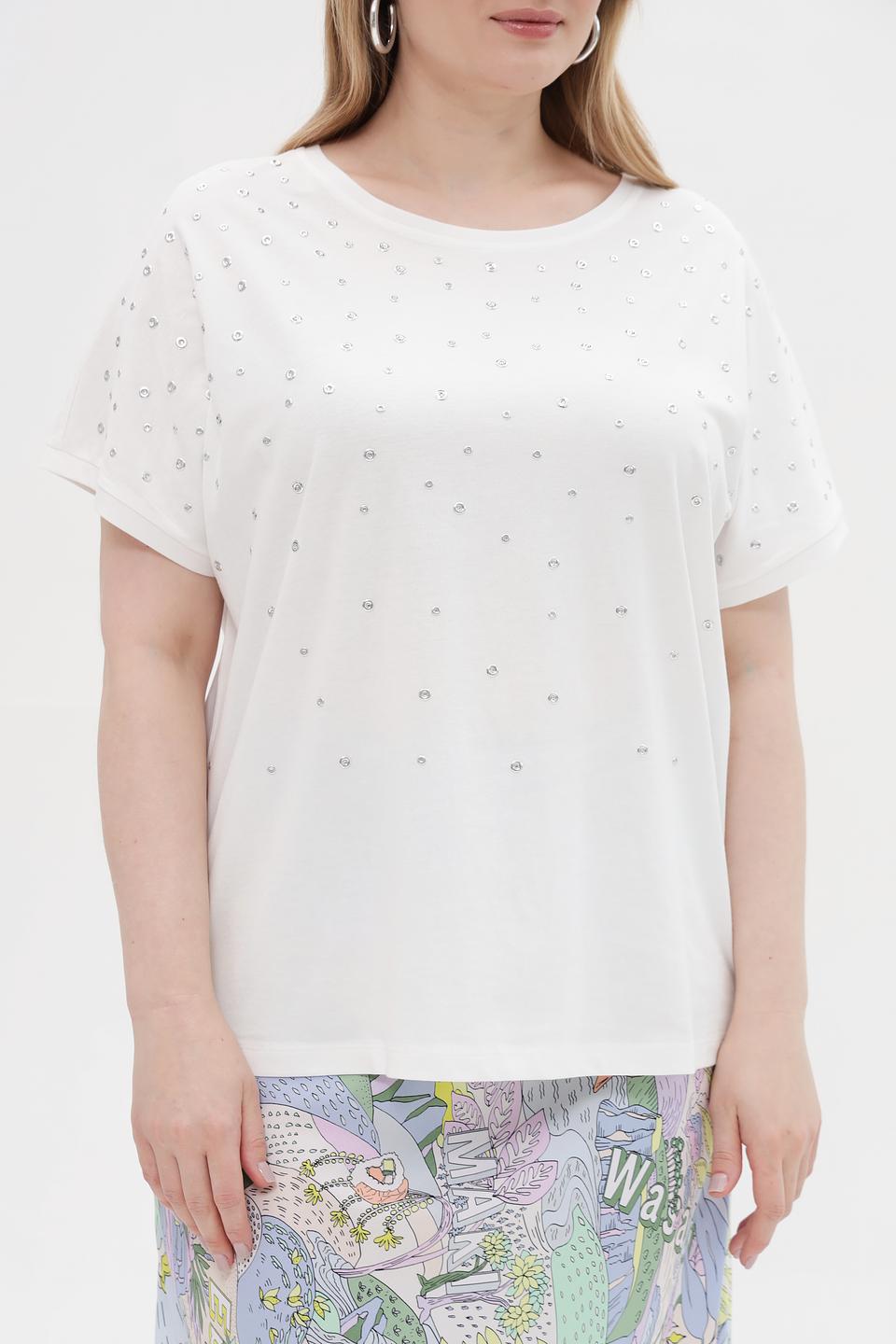 Футболка Via Appia с вышивкой