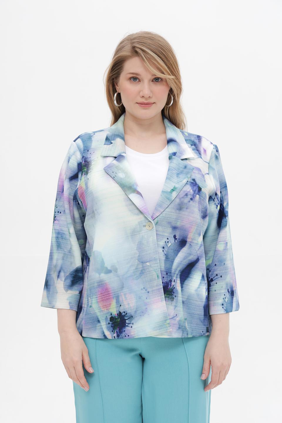 Жакет Via Appia с абстрактным принтом