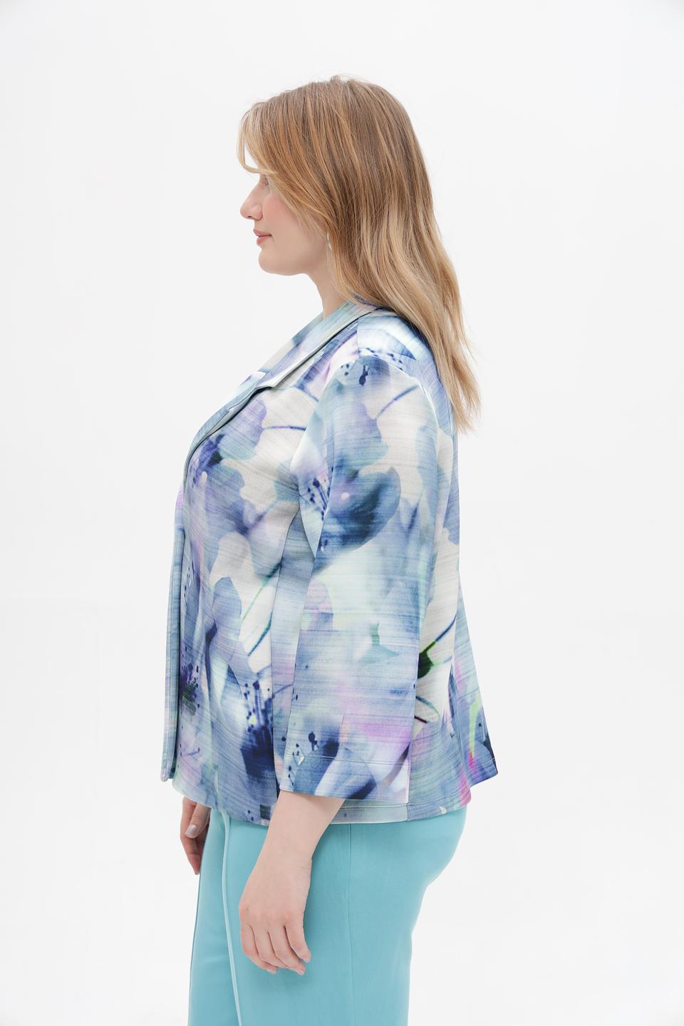 Жакет Via Appia с абстрактным принтом