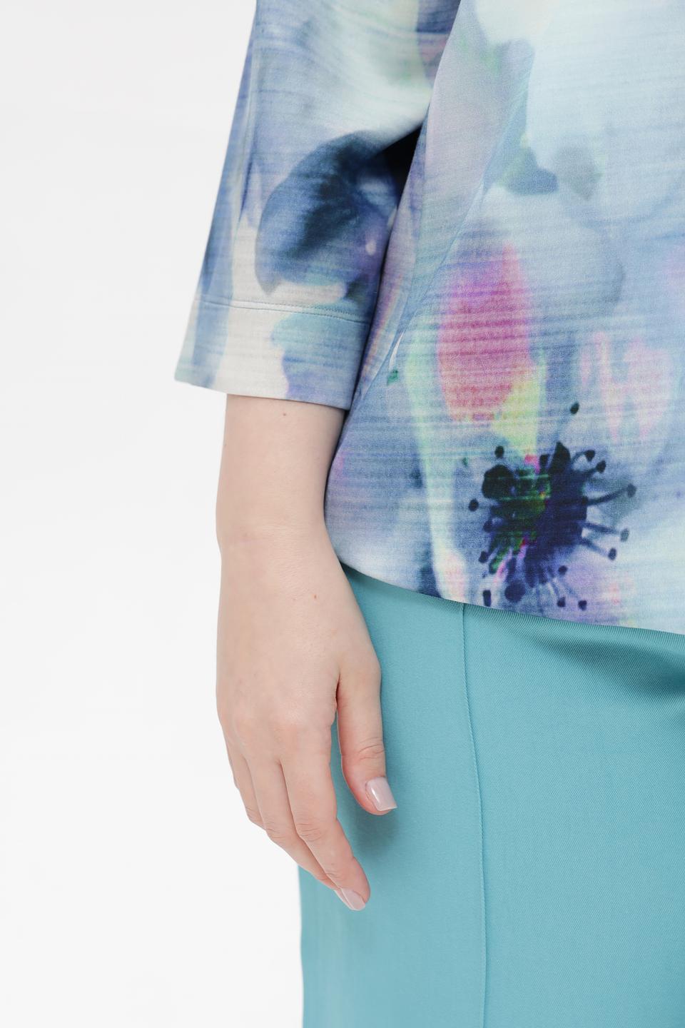 Жакет Via Appia с абстрактным принтом