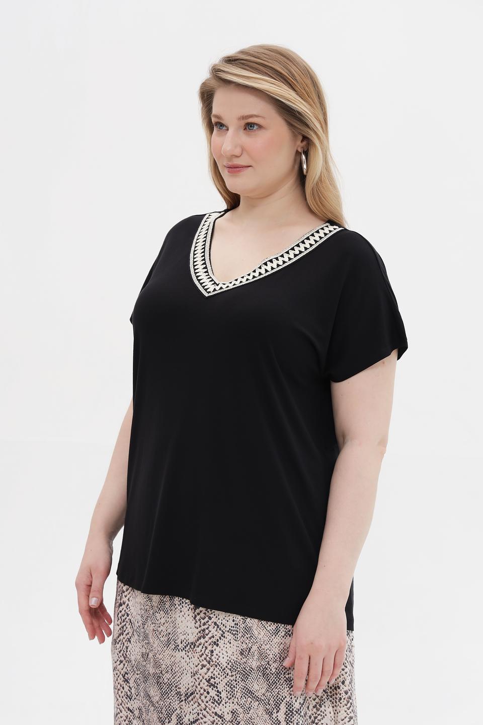 Футболка Via Appia с декором