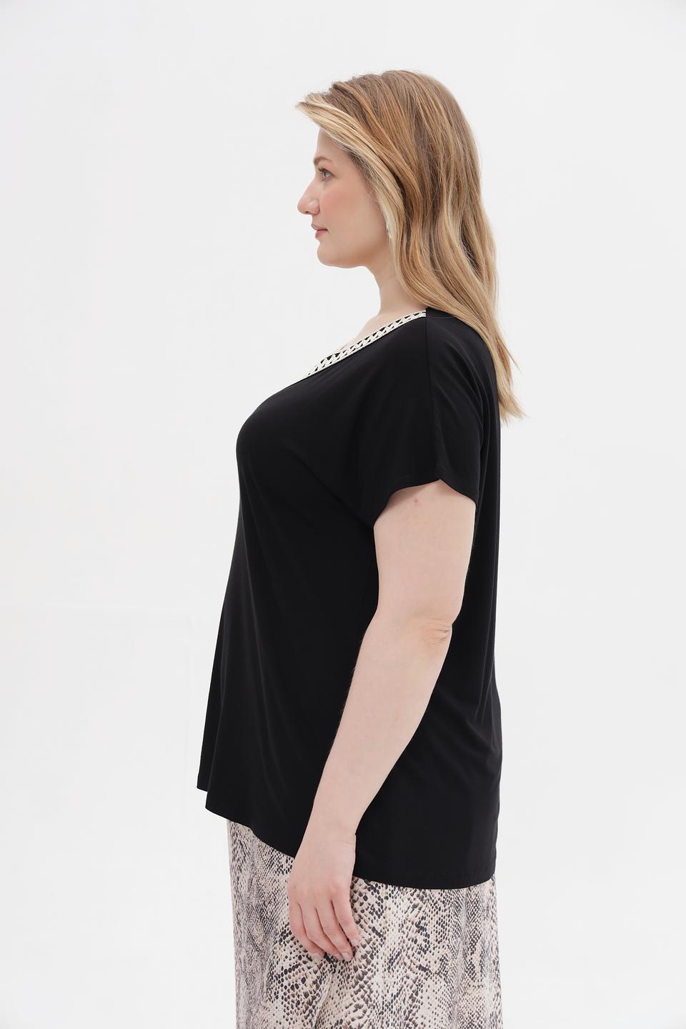 Футболка Via Appia с декором