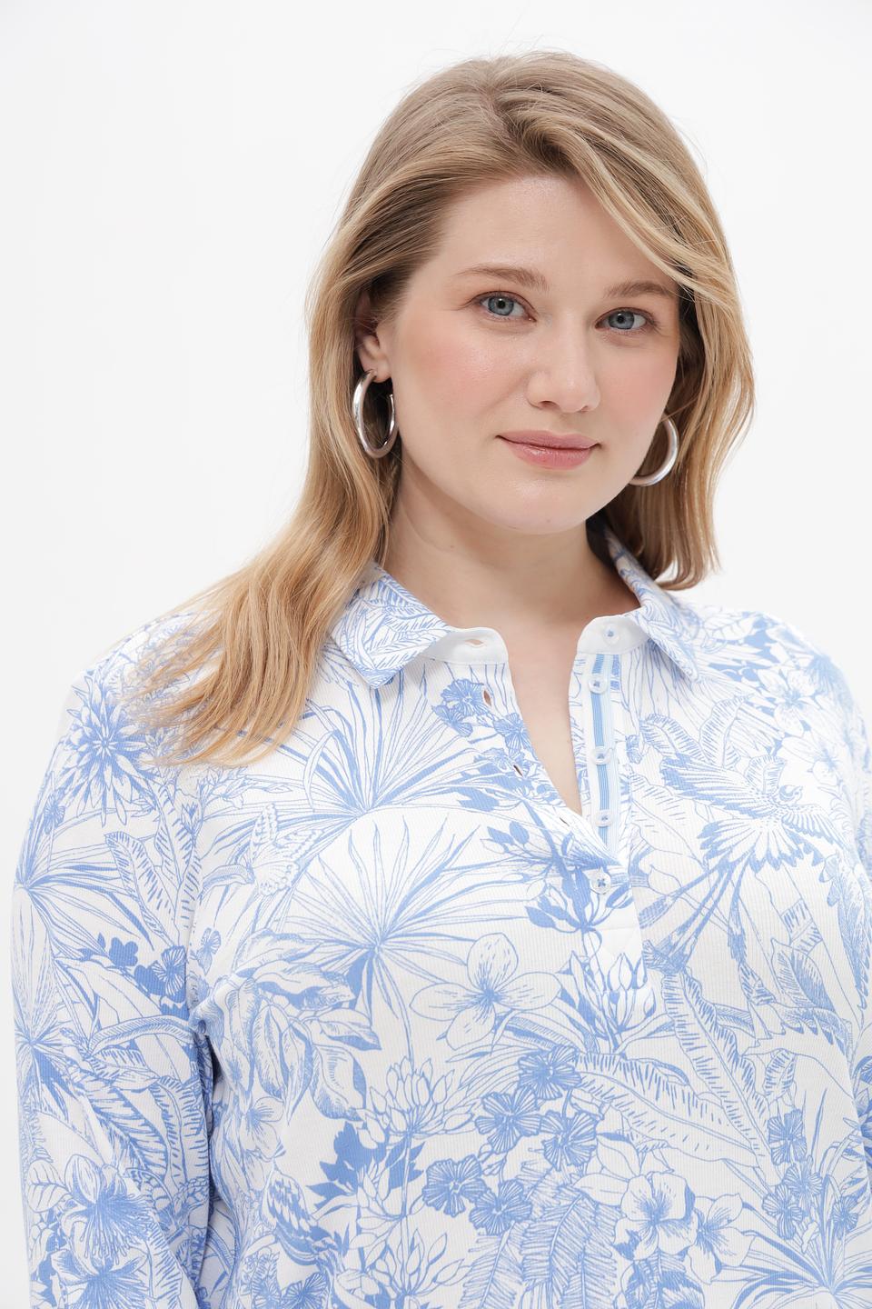 Футболка Frapp с цветочным принтом