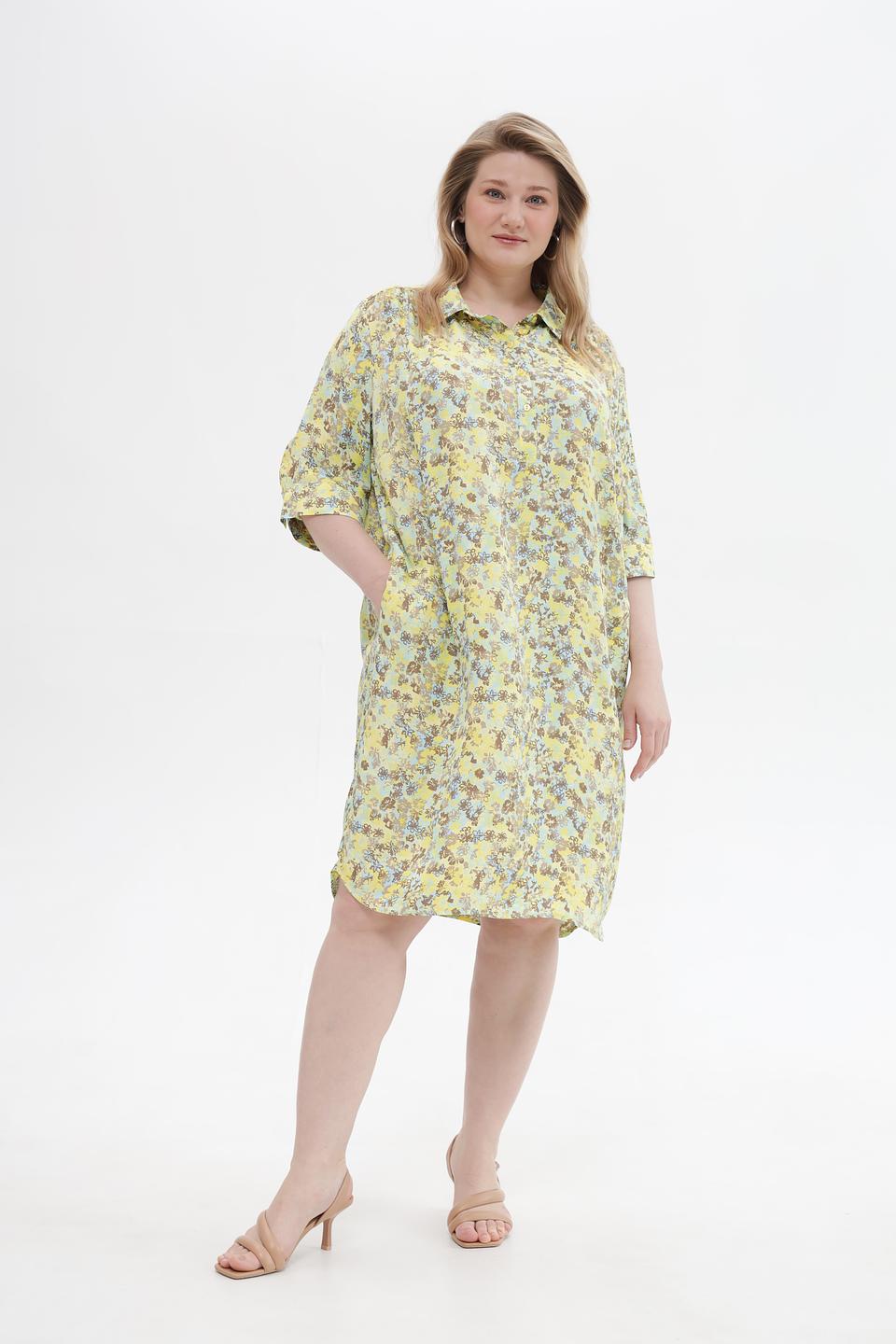 Платье Lebek с цветочным принтом