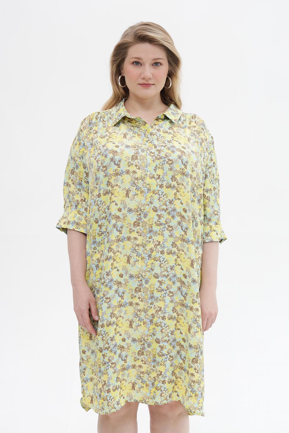 Платье Lebek с цветочным принтом