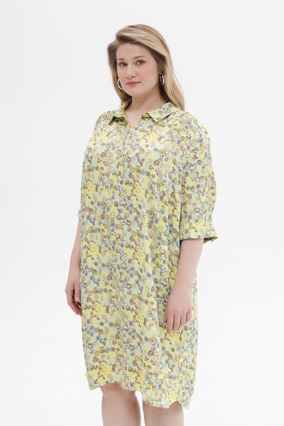 Платье Lebek с цветочным принтом