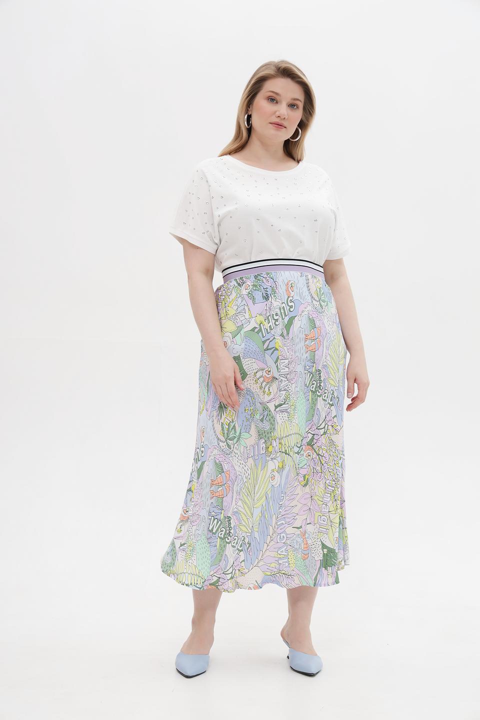 Юбка Marc Cain с принтом