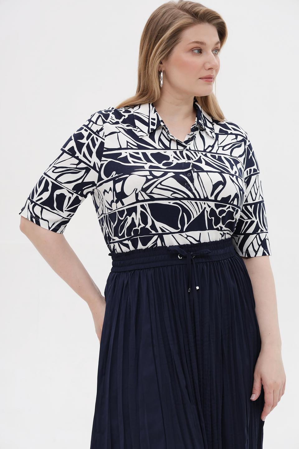 Футболка Barbara Lebek с принтом