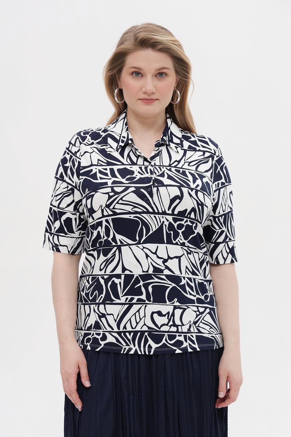 Футболка Barbara Lebek с принтом