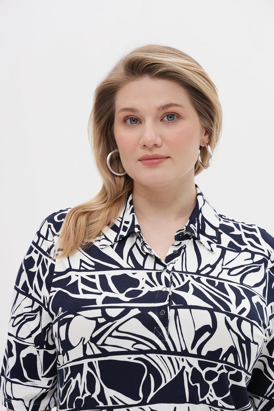 Футболка Barbara Lebek с принтом