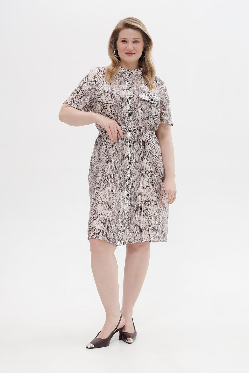 Платье Marc Aurel с принтом