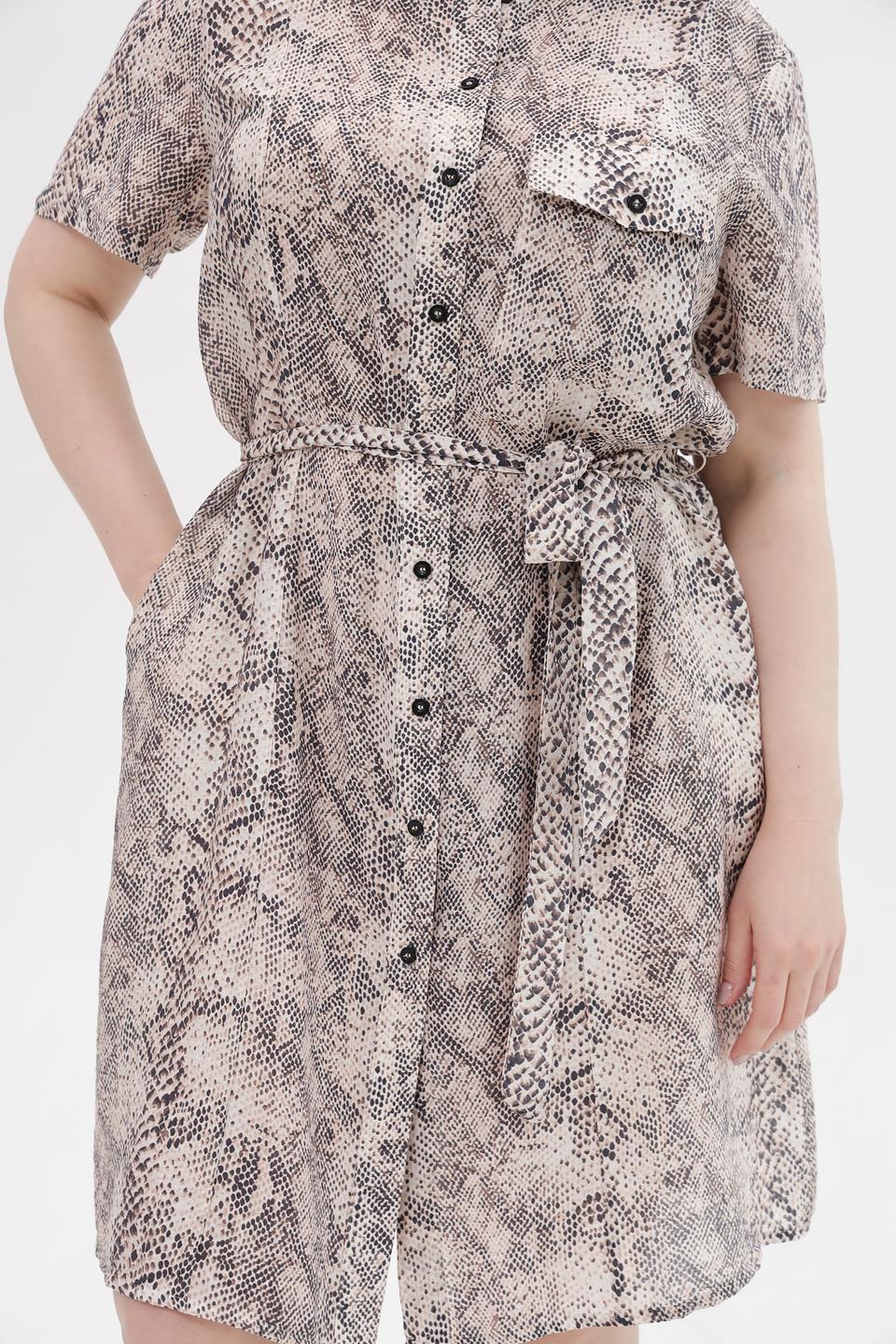 Платье Marc Aurel с принтом