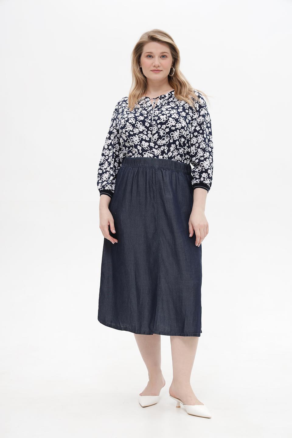 Блуза Rabe collection с цветочным принтом