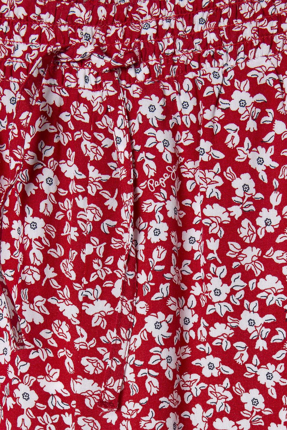 Брюки Pepe Jeans London дев. с цветочным принтом