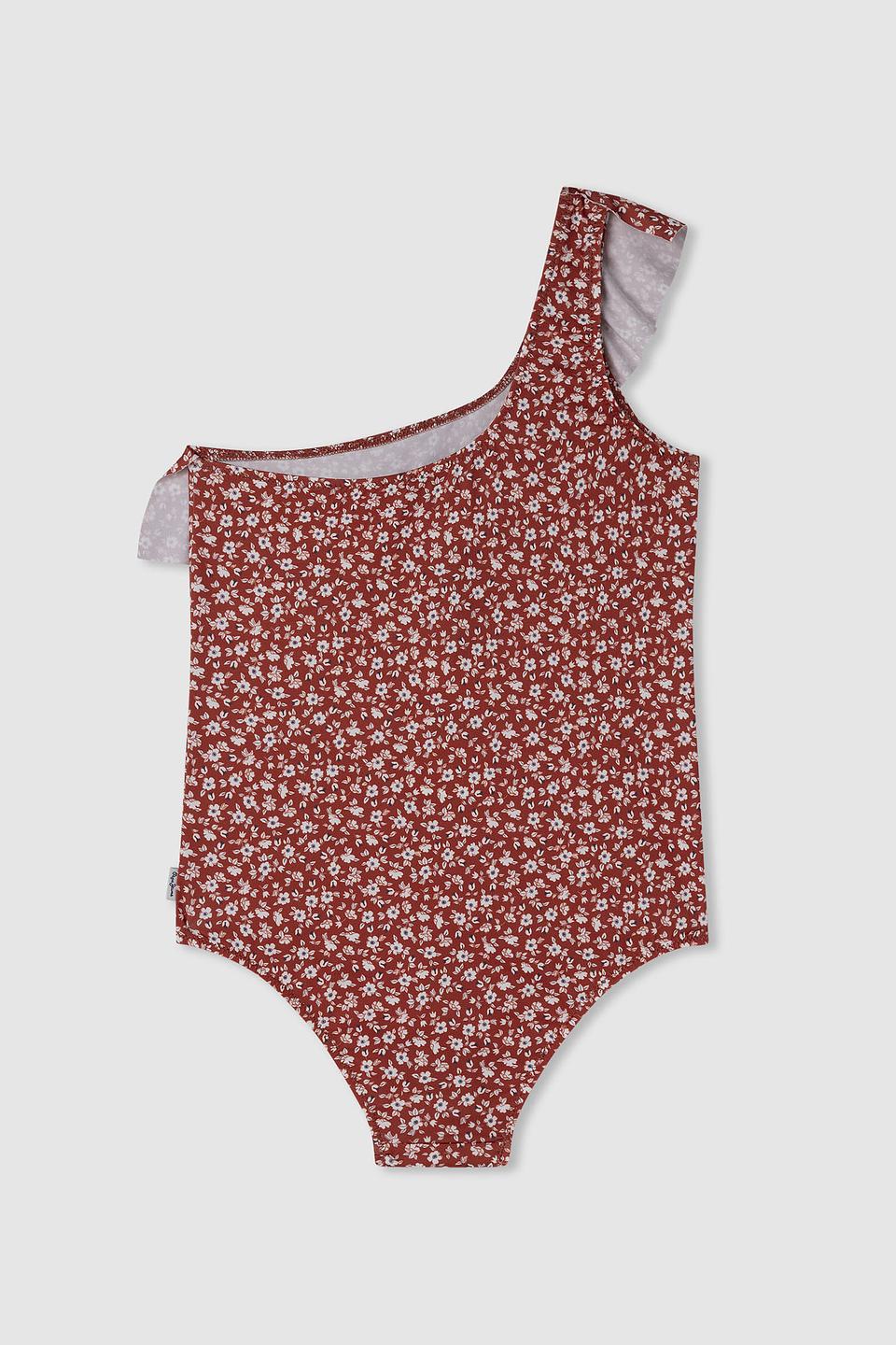 Купальник Pepe Jeans London дев. с цветочным принтом