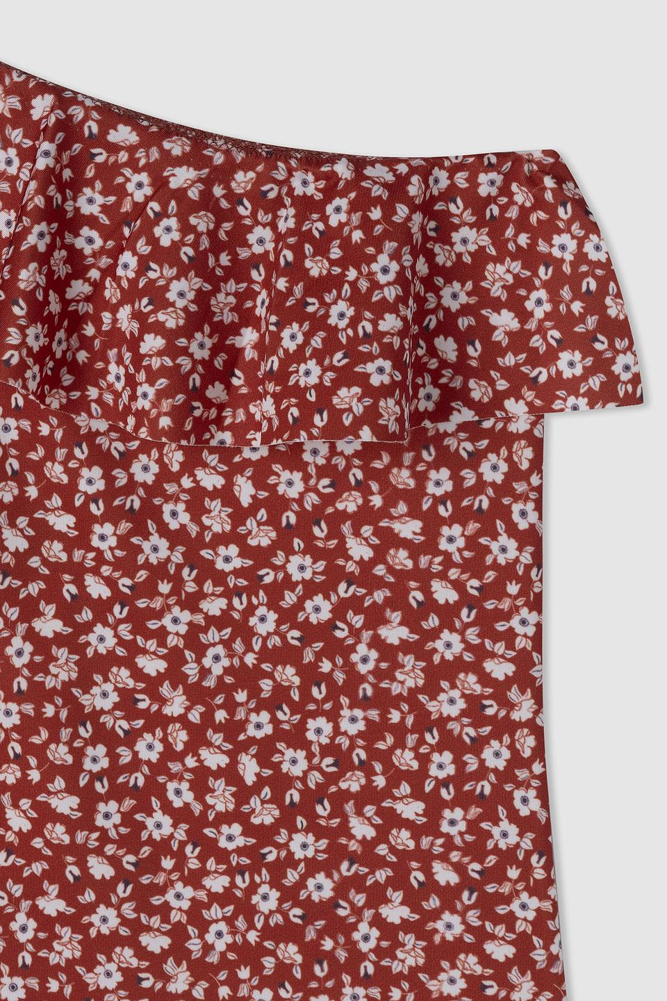 Купальник с рюшами Pepe Jeans London