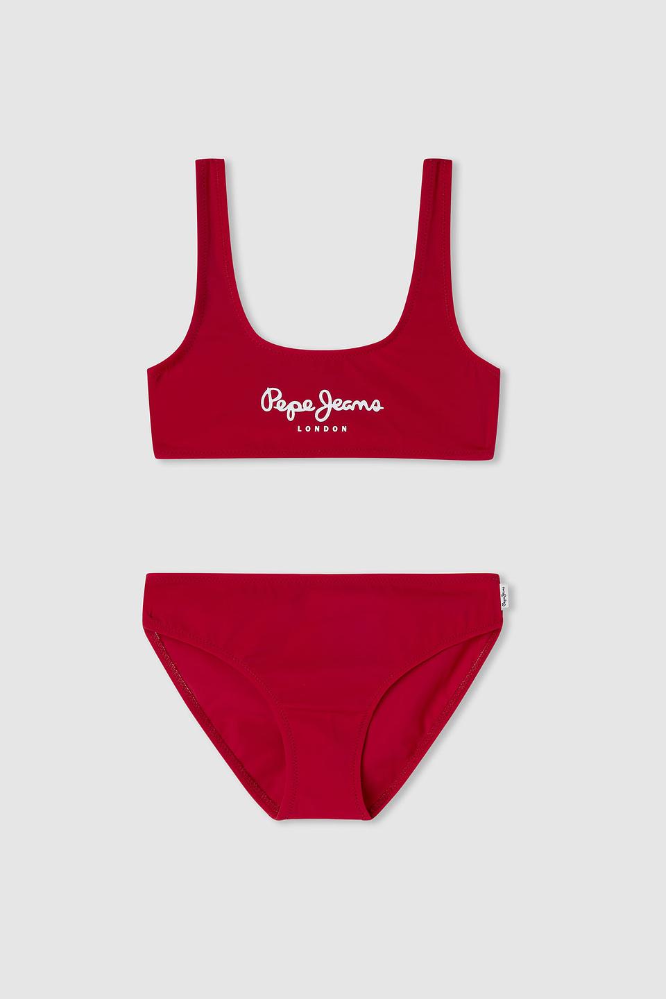 Комплект нижнего белья Pepe Jeans London красный